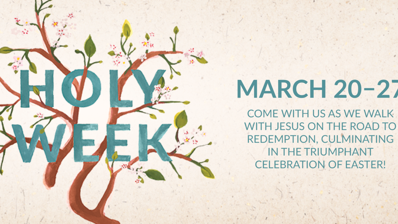 Holy Week 2016