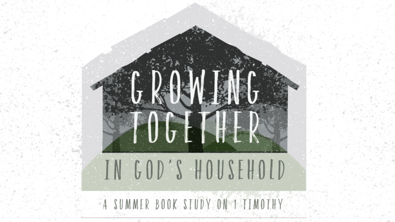 Growing Together in God's Household: A Summer Book Study on 1 Timothy